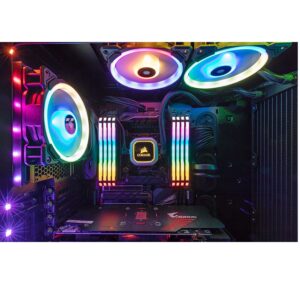 رم دسکتاپ DDR4 دو کاناله 3200 مگاهرتز CL16 کورسیر مدل VENGEANCE RGB PRO ظرفیت 16 گیگابایت